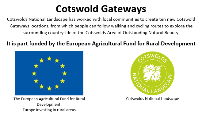 Cotswold Gateways is part funded by the European Agricultural Fund for Rural Development