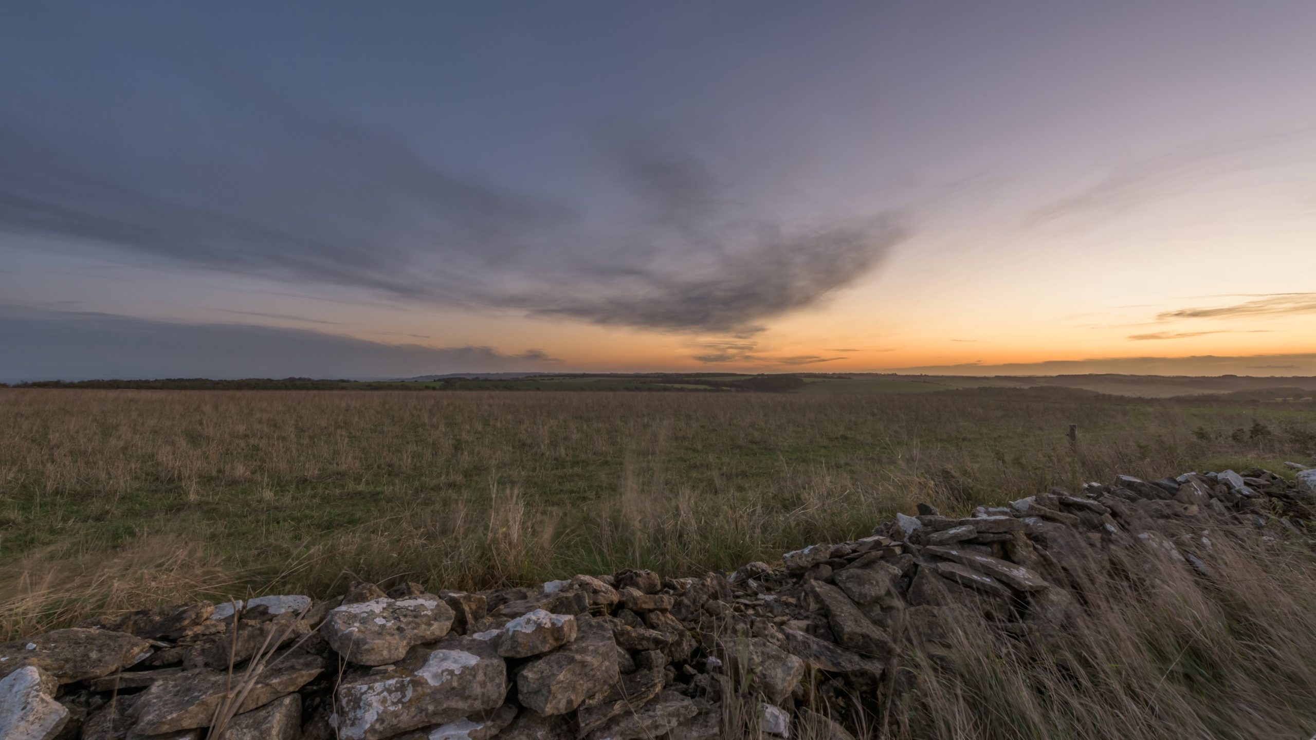 An visualisation image of how Cleeve Common could look after pylon removal.