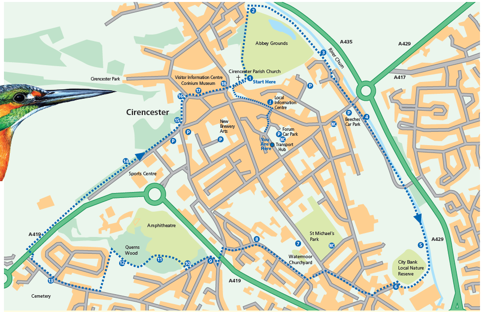 Cirencester’s Heritage & Green Spaces (Cotswold Gateway)