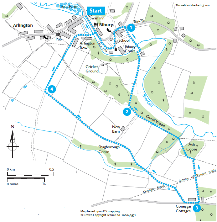 Bibury &amp; River Coln - Miles without Stiles