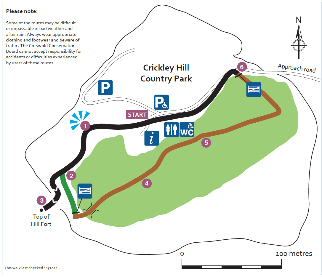 Crickley Hill - Walks on Wheels