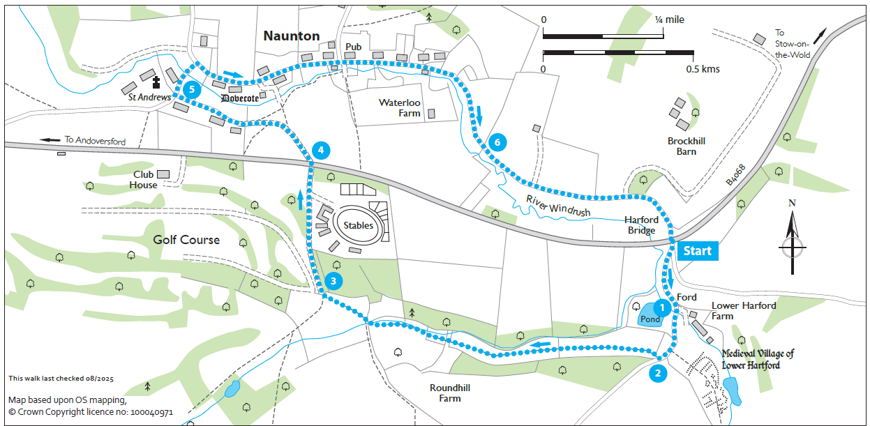 Harford Bridge, Naunton - Miles without Stiles