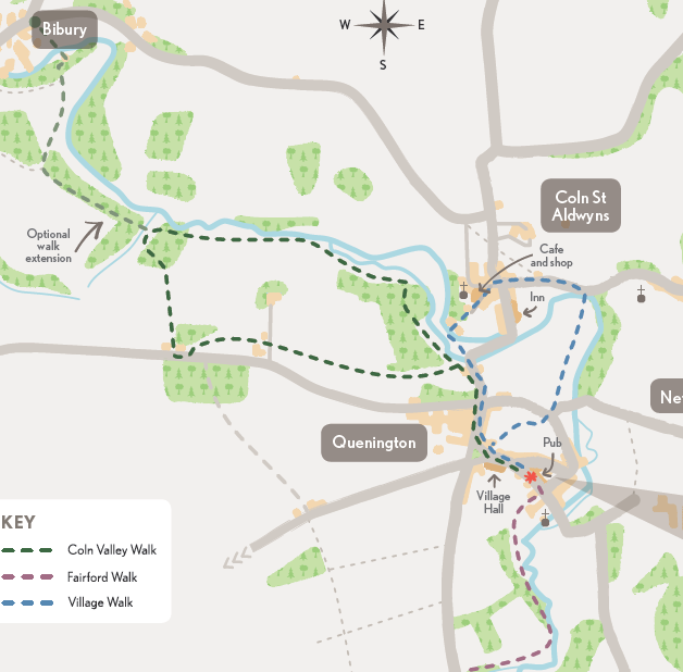 Coln Valley River Walk (optional Bibury Extension)
