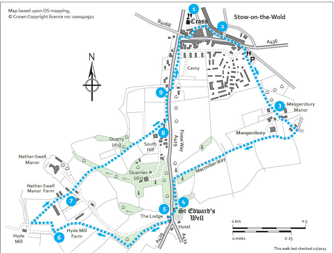 Stow-on-the-Wold - Miles without Stiles