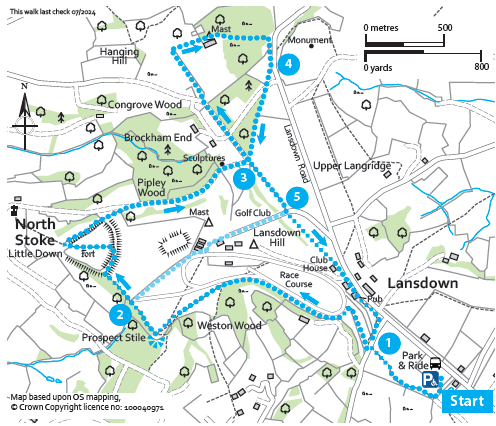 Lansdown on the Level (Bathscape Walk 18)