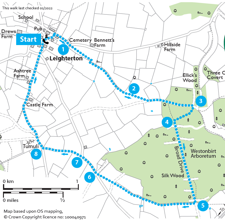 Westonbirt Arboretum - Walks with Stiles