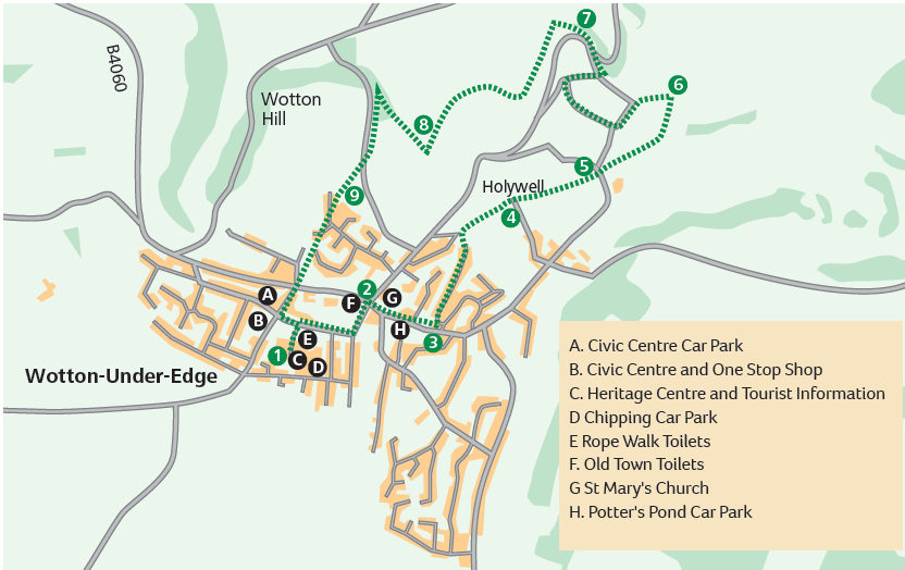 Holywell and Coombe (Cotswold Gateway Wotton-under-Edge Walk 4)