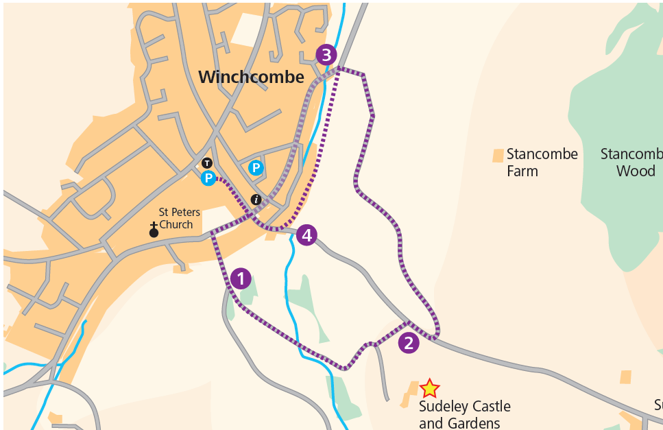 Winchcombe to Sudeley Castle (Cotswold Gateway Winchcombe Walk 1) - Circular Walk
