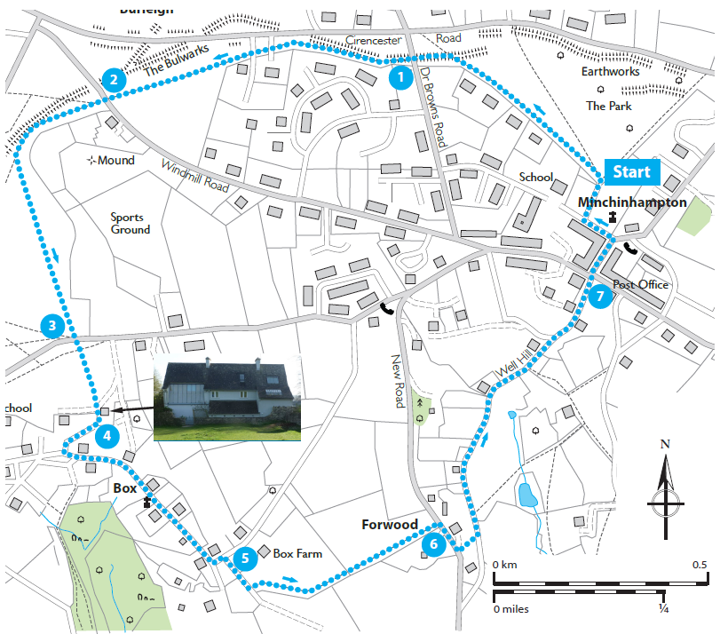 Minchinhampton and Box - Miles without Stiles