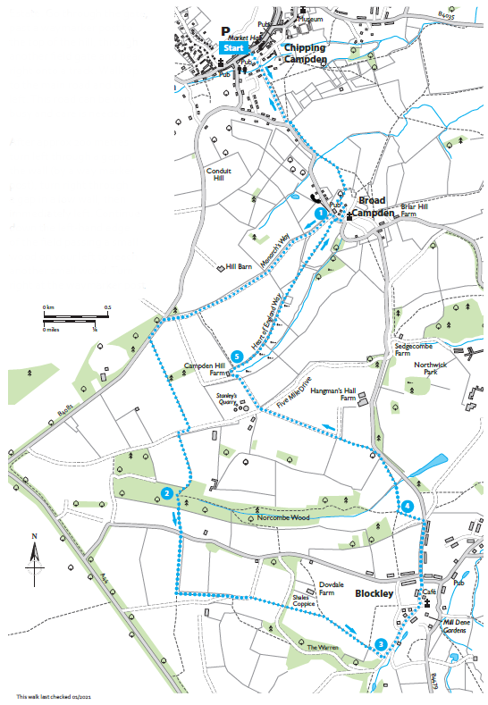 Chipping Campden to Blockley