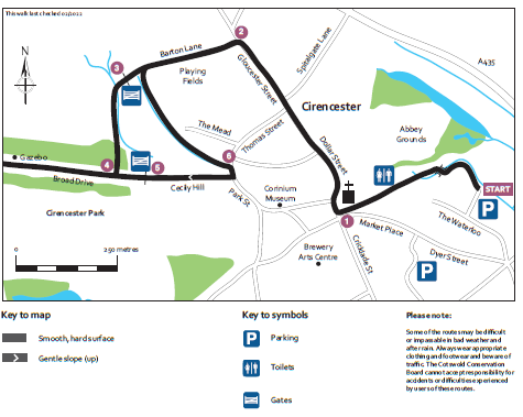 Cirencester - Walks on Wheels
