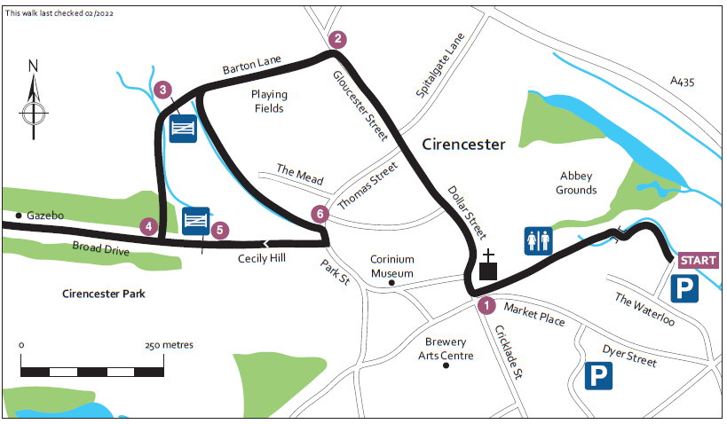 Cirencester - Walks on Wheels