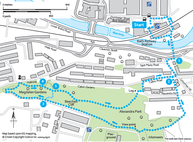To Bath's best view! (Bathscape Walk 12)