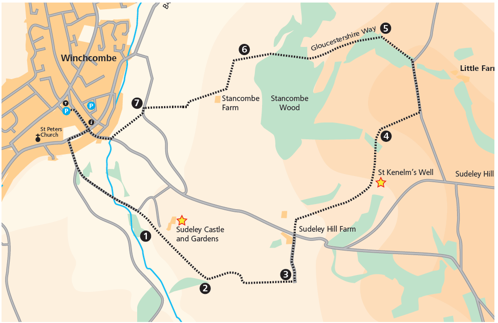 Sudeley, Kenelm and Monk’s Hole (Cotswold Gateway Winchcombe Walk 3) - Circular Walk
