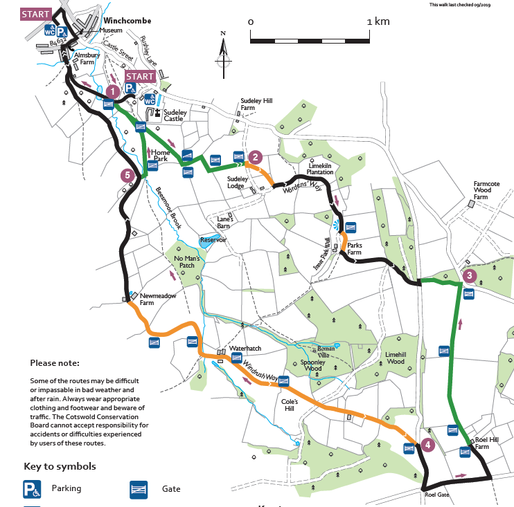 Winchcombe's 'Ultimate' Walk on Wheels circular