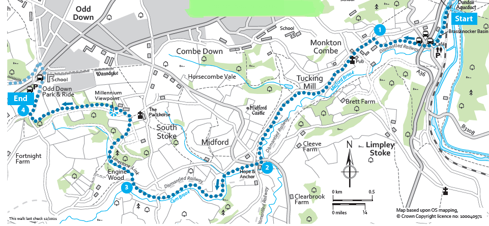 Brassknocker Basin to Odd Down (Circuit of Bath Walk 3)