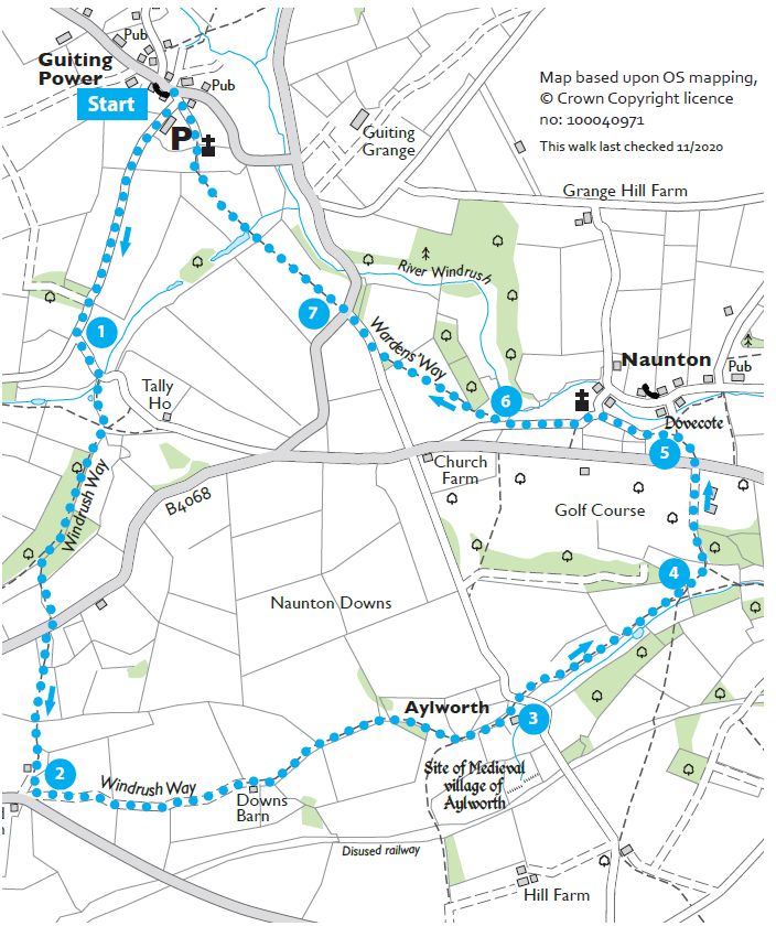 Guiting Power - Naunton Circular: From dovecotes to race horses - Walks with Stiles