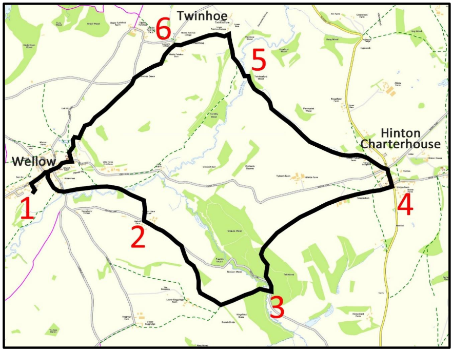 Wellow Circular (Timsbury Walk 9)