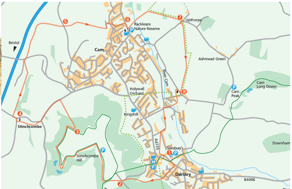 Figure of Eight: Western Loop (Cotswold Gateway Dursley Walk 2)