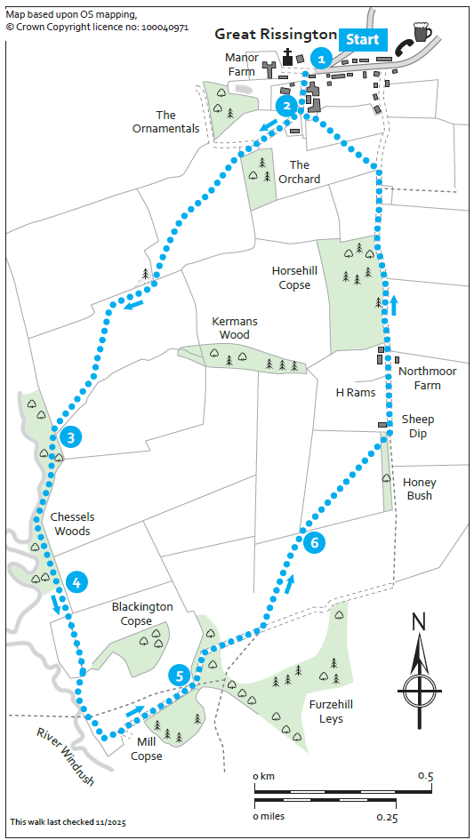Great Rissington - Miles without Stiles