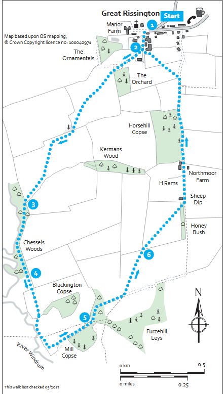 Great Rissington - Miles without Stiles