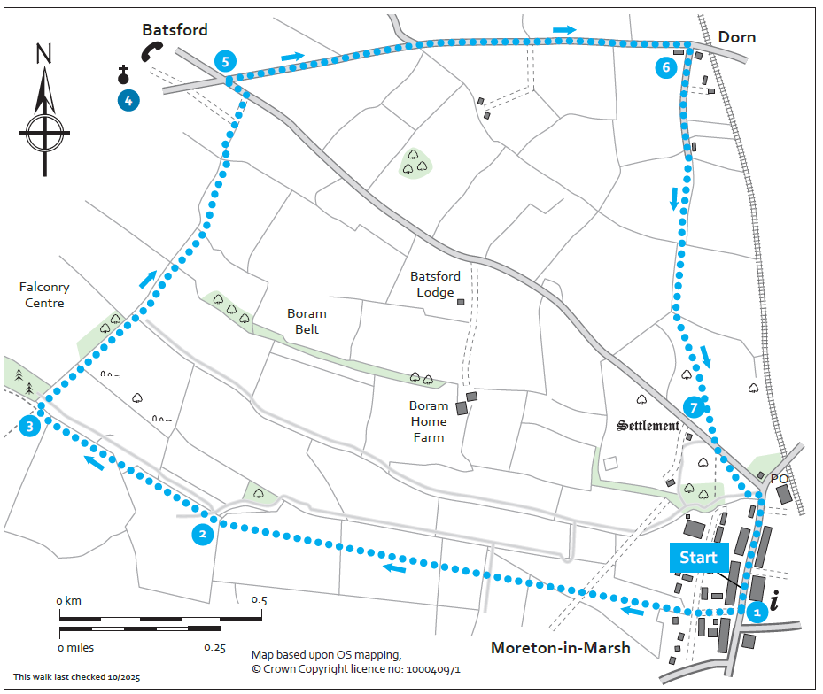 Moreton-in-Marsh and Batsford