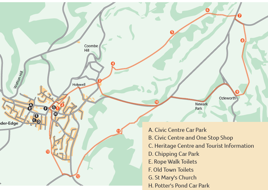 Tyley Bottom, Ozleworth and Newark (Cotswold Gateway Wotton-under-Edge Walk 1)