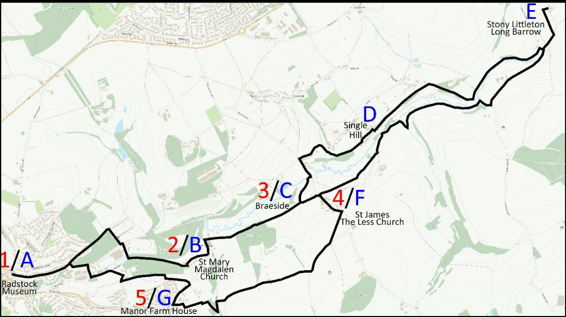 Writhlington-Single Hill-Stony Littleton-Foxcote Circular (Radstock Walk 8)