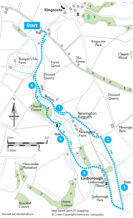 Kingscote via Lasborough Circular