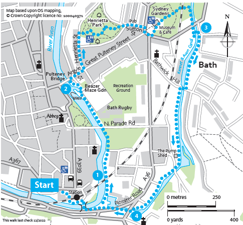 Blue Lines Centre Circular (Bathscape Walk 17)