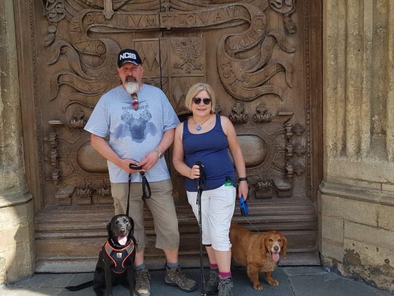 Kathy & Ian Ellison (& Yugi & Mara)