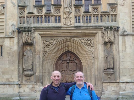 Mike Burgess and Garry Vickers