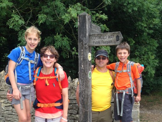 Jen, Steve, Molly & Woden Shaw