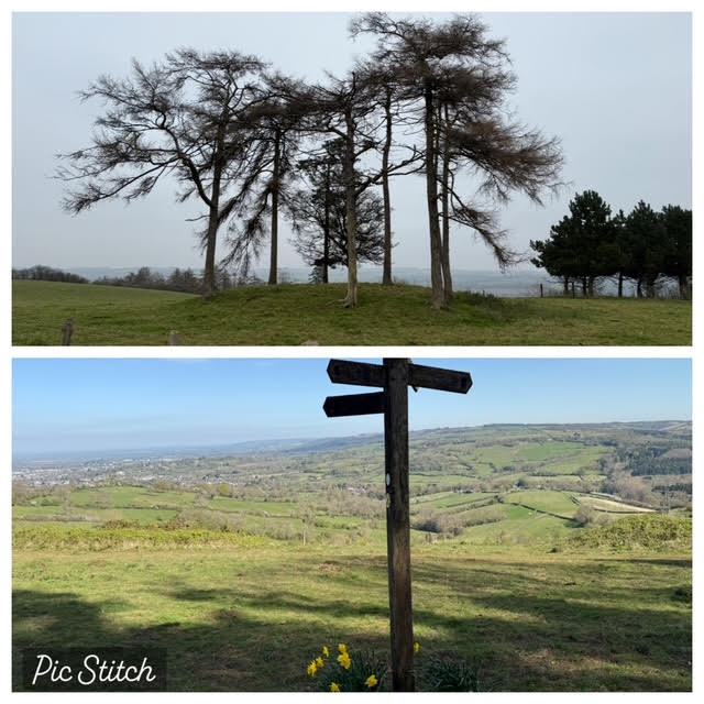 Cotswold Crest: Two Ways, One View 