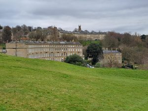 Lansdown, four less well-known Bath crescents and the Charlcombe valley