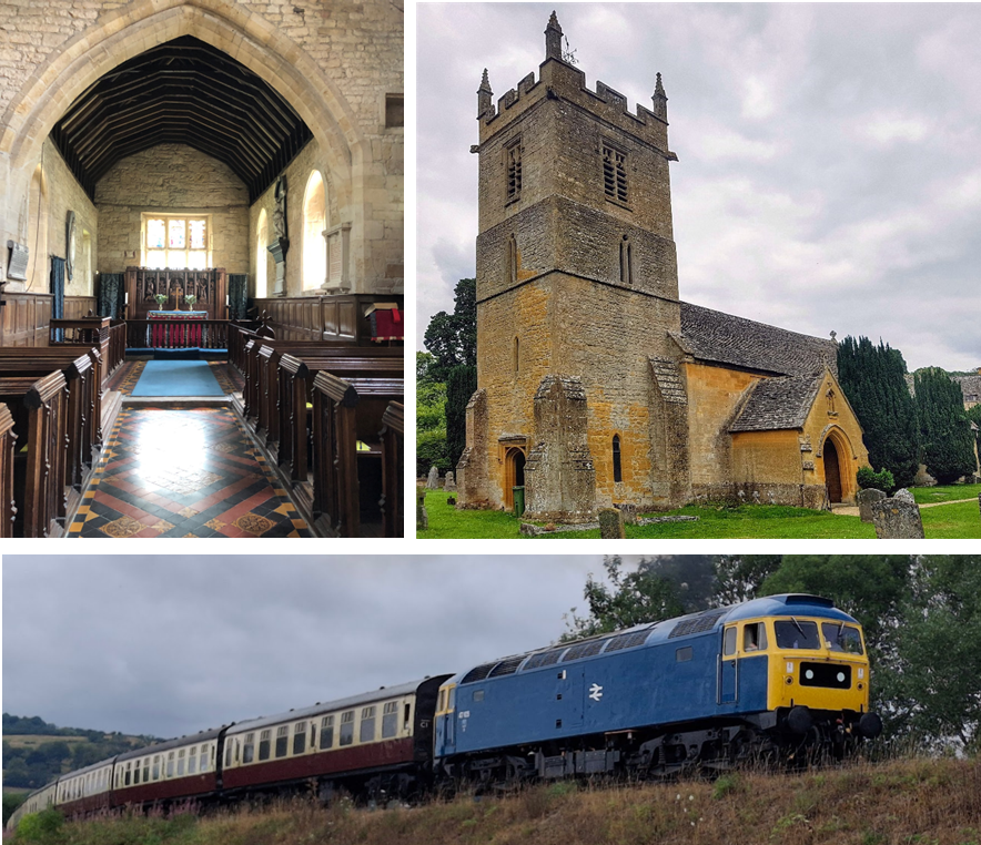 Four Churches and a Heritage Train Ride