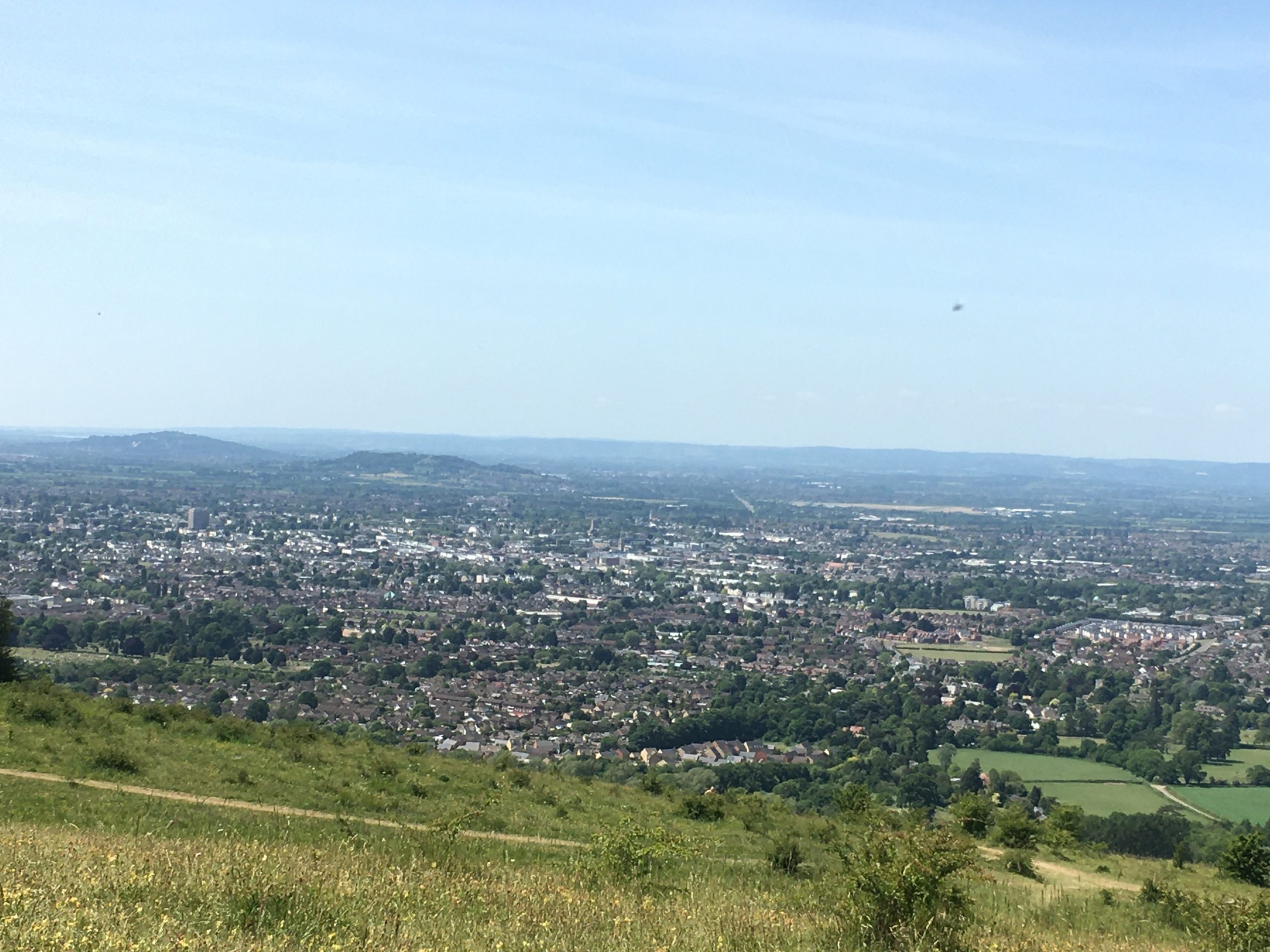 Around the back of Cleeve Hill