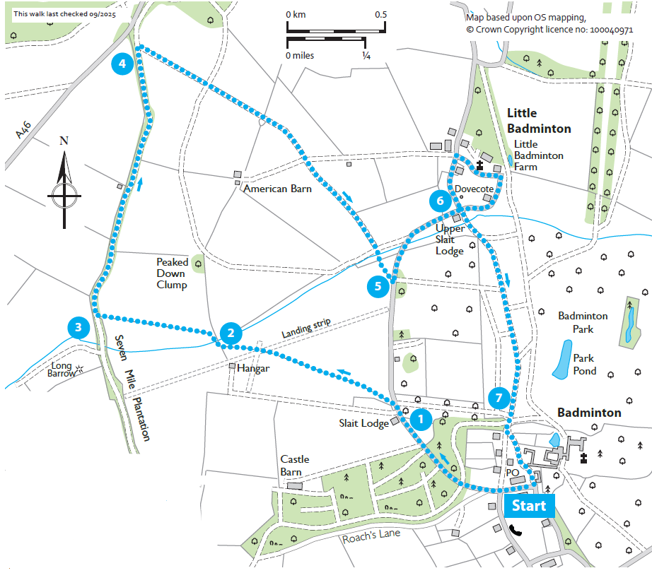Badminton Woodland and Parkland - Miles Without Stiles