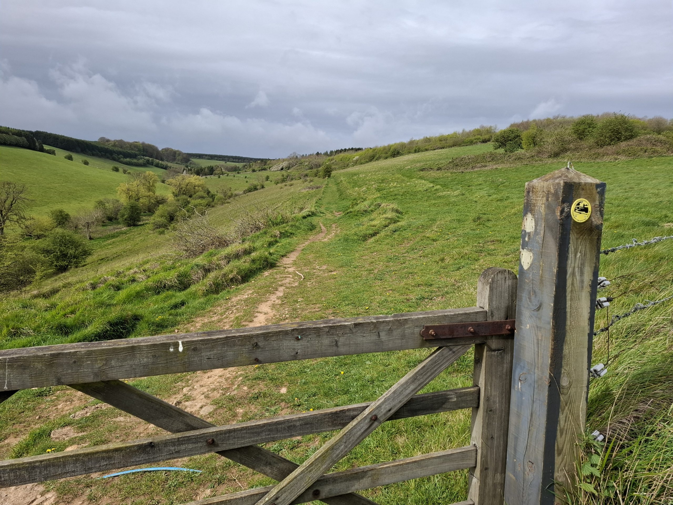 Leckhampton Common to Barber Wood and Coberley