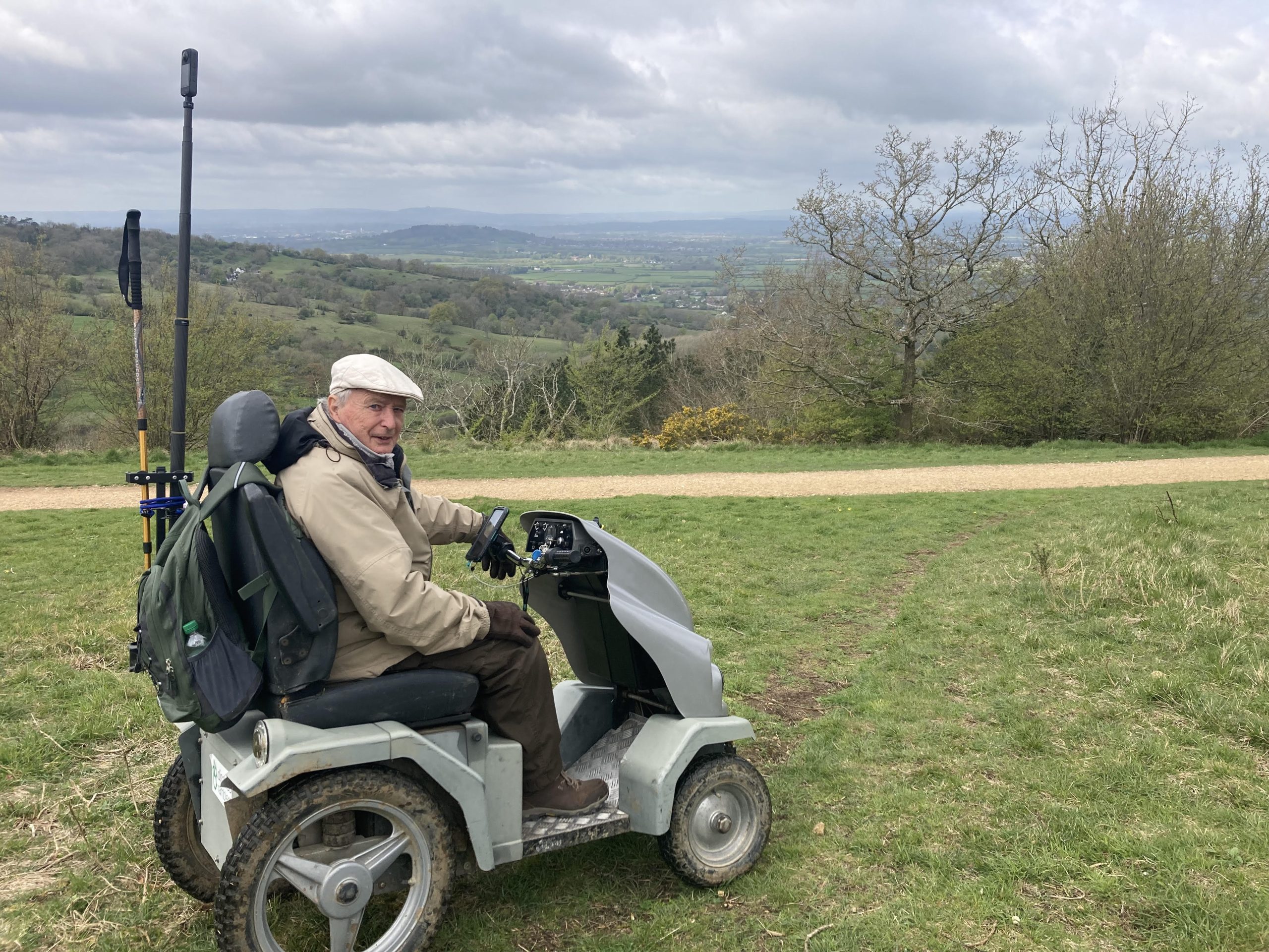 Riders and Striders - Crickley and Leckhampton Hills via Star College 