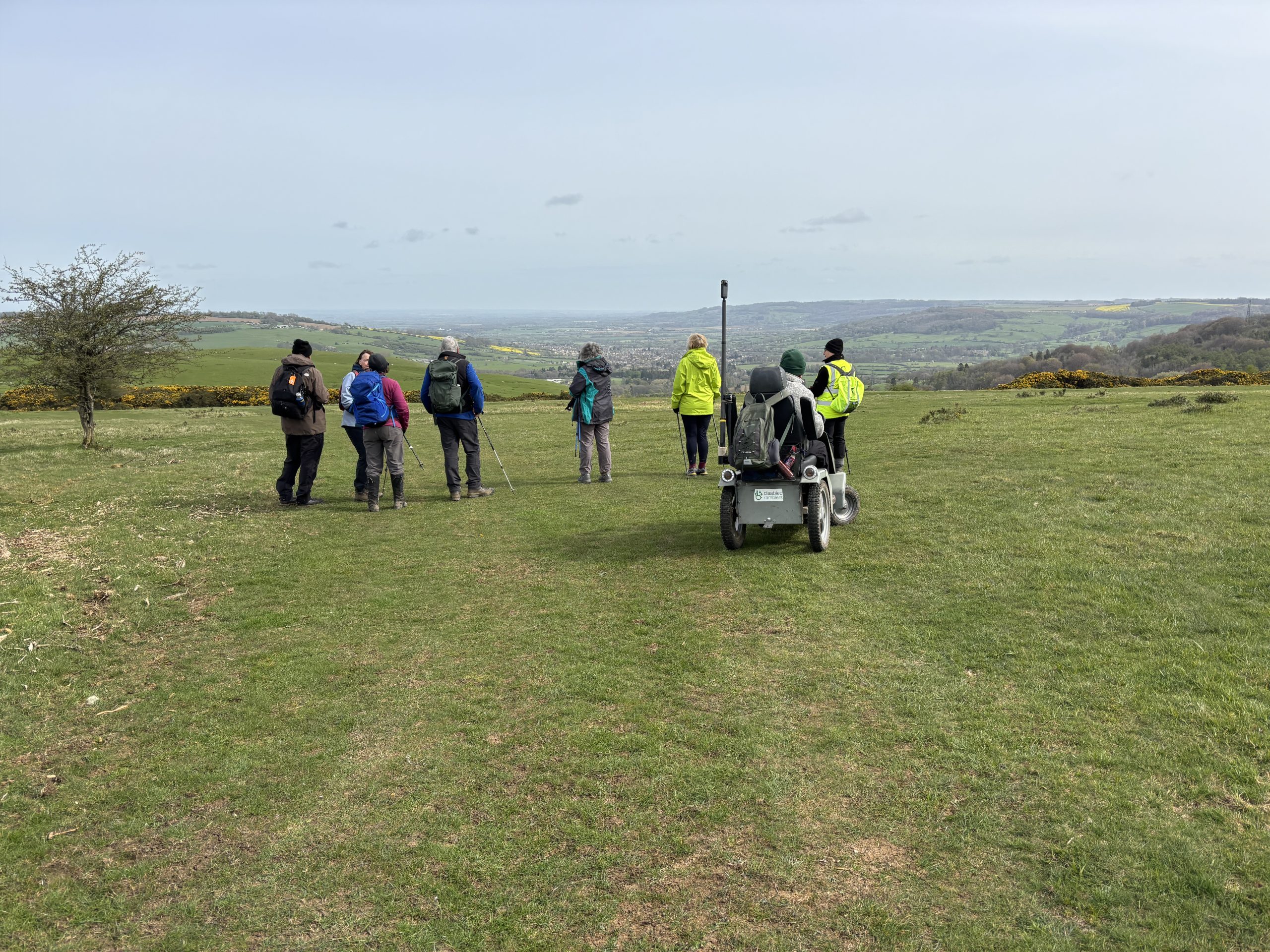 Riders and Striders - A Cleeve Hill Circuit