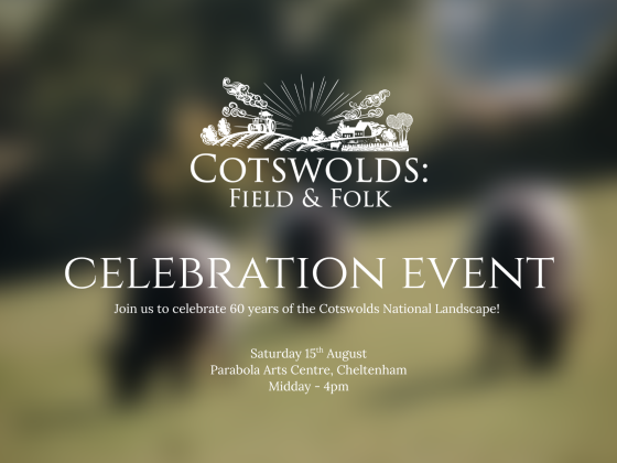 Image is a graphic promoting the summer celebration event for CNL at 60, planned for 15 August in Cheltenham.