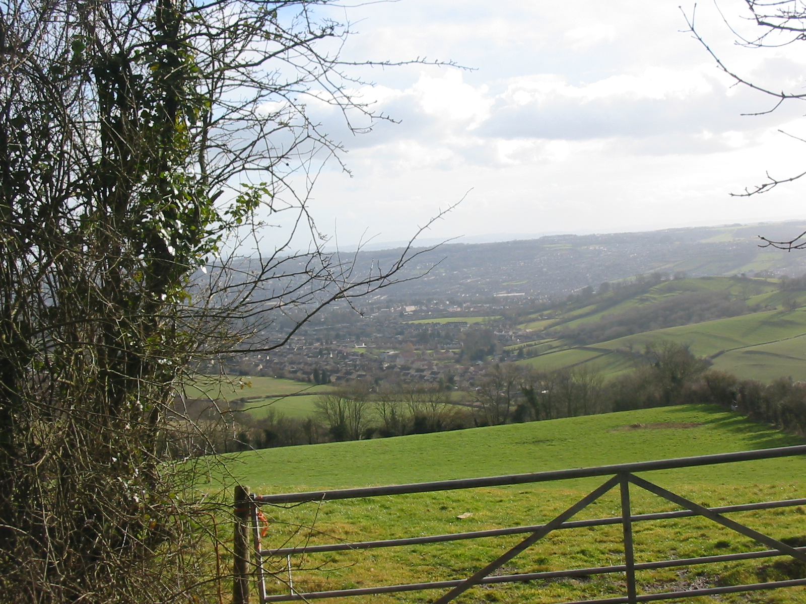 North Stoke and the Lansdown escarpment 