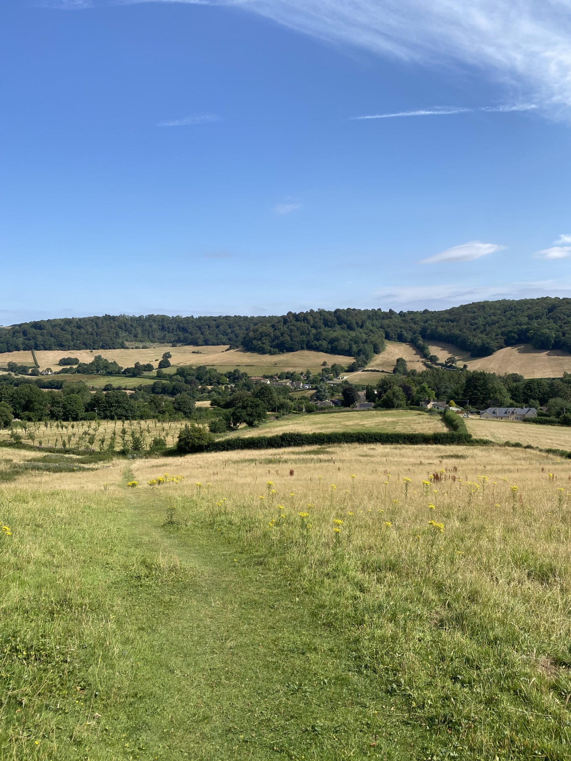 North Nibley: Into Waterley Bottom